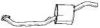 ITAL1 7673093 Middle Silencer